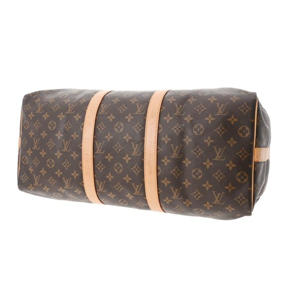 LOUIS VUITTON Louis Vuitton Monogram Keepall Bandouliere 50 Brown M41416 Unis... - Picture 6 of 12